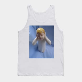 Boy covering his ears Tank Top